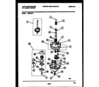 White-Westinghouse LE400AXW1 transmission parts diagram