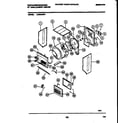 White-Westinghouse LG400AXD1 cabinet and component parts diagram