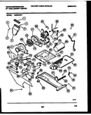 Motor, blower and cabinet parts