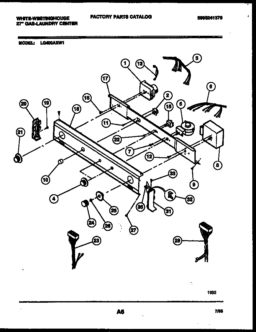 Console and control parts