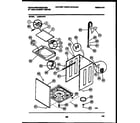 White-Westinghouse LG400AXW1 cabinet parts diagram