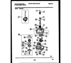 White-Westinghouse LG400AXW1 transmission parts diagram