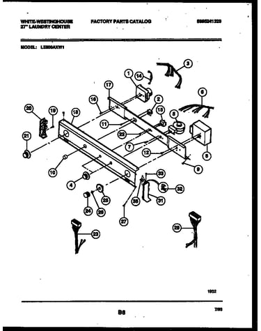 Console and control parts
