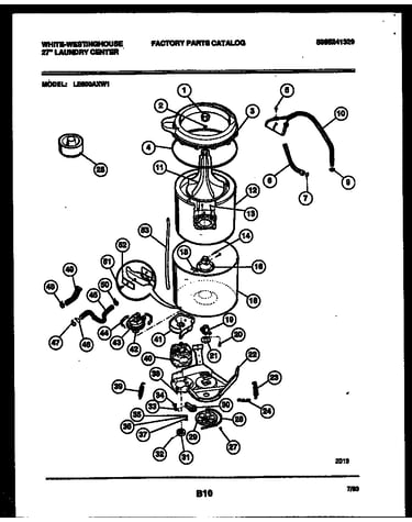 Tub detail