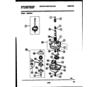 White-Westinghouse LE600AXD1 transmission parts diagram