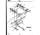 White-Westinghouse GF670RXW2 burner, manifold and gas control diagram