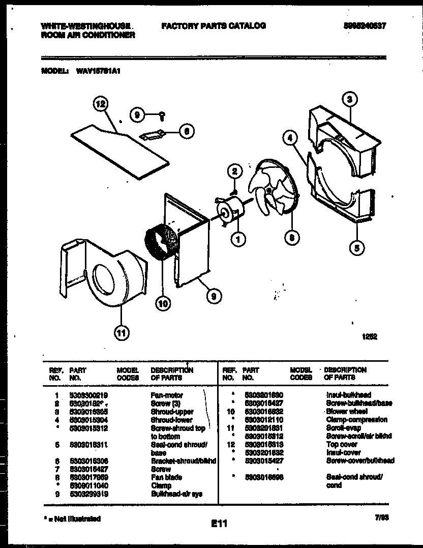 Air handling parts
