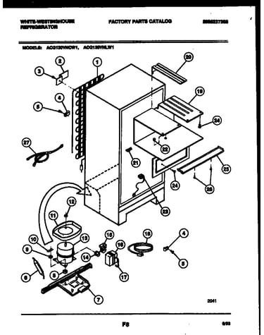 System and automatic defrost parts