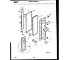 White-Westinghouse WRS22WRAD1 refrigerator door parts diagram