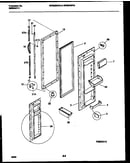 Refrigerator door parts