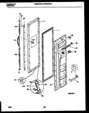 Freezer door parts