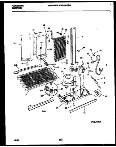 System and automatic defrost parts