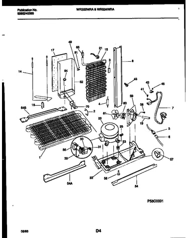 System and automatic defrost parts
