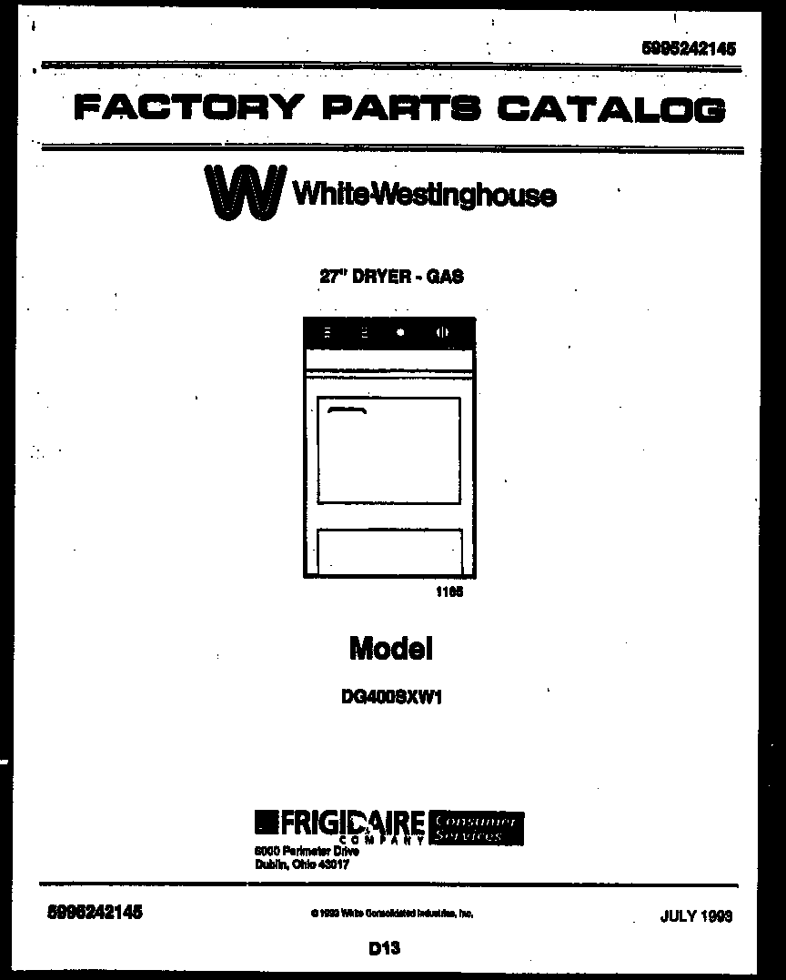 Parts diagram