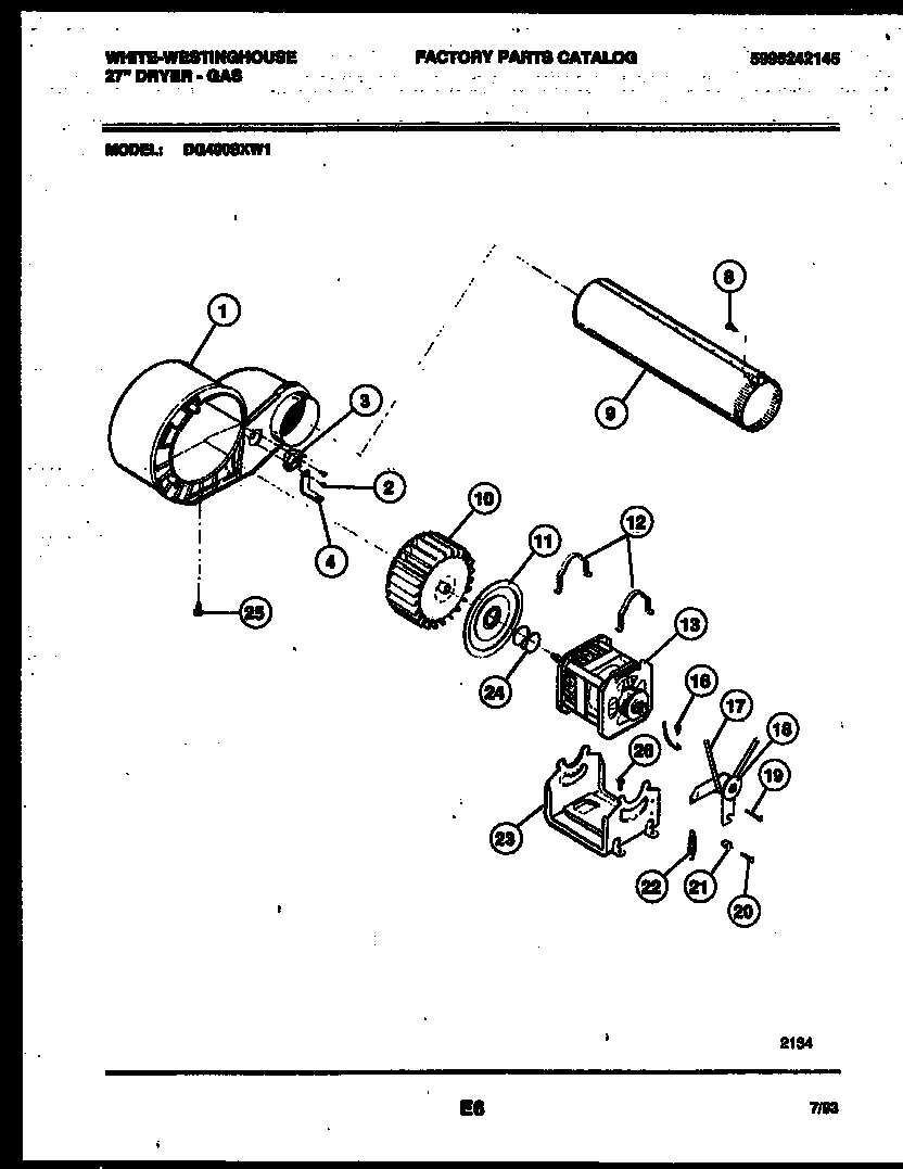 BLOWER AND DRIVE PARTS