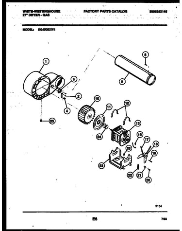 Blower and drive parts
