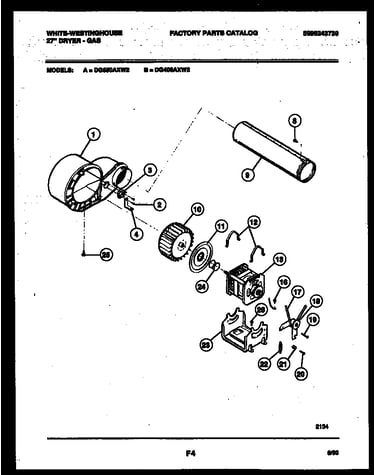 Blower and drive parts
