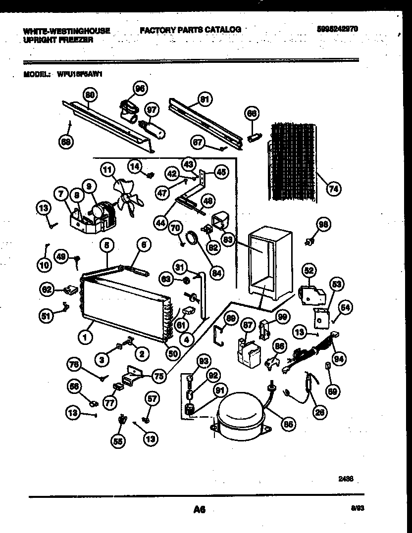 System and automatic defrost parts