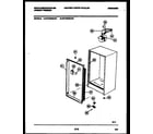 White-Westinghouse WFU09M2AW2 cabinet parts diagram