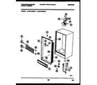 White-Westinghouse WFU14M3AW2 cabinet parts diagram