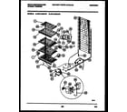 White-Westinghouse WFU14M3AW2 system and electrical parts diagram