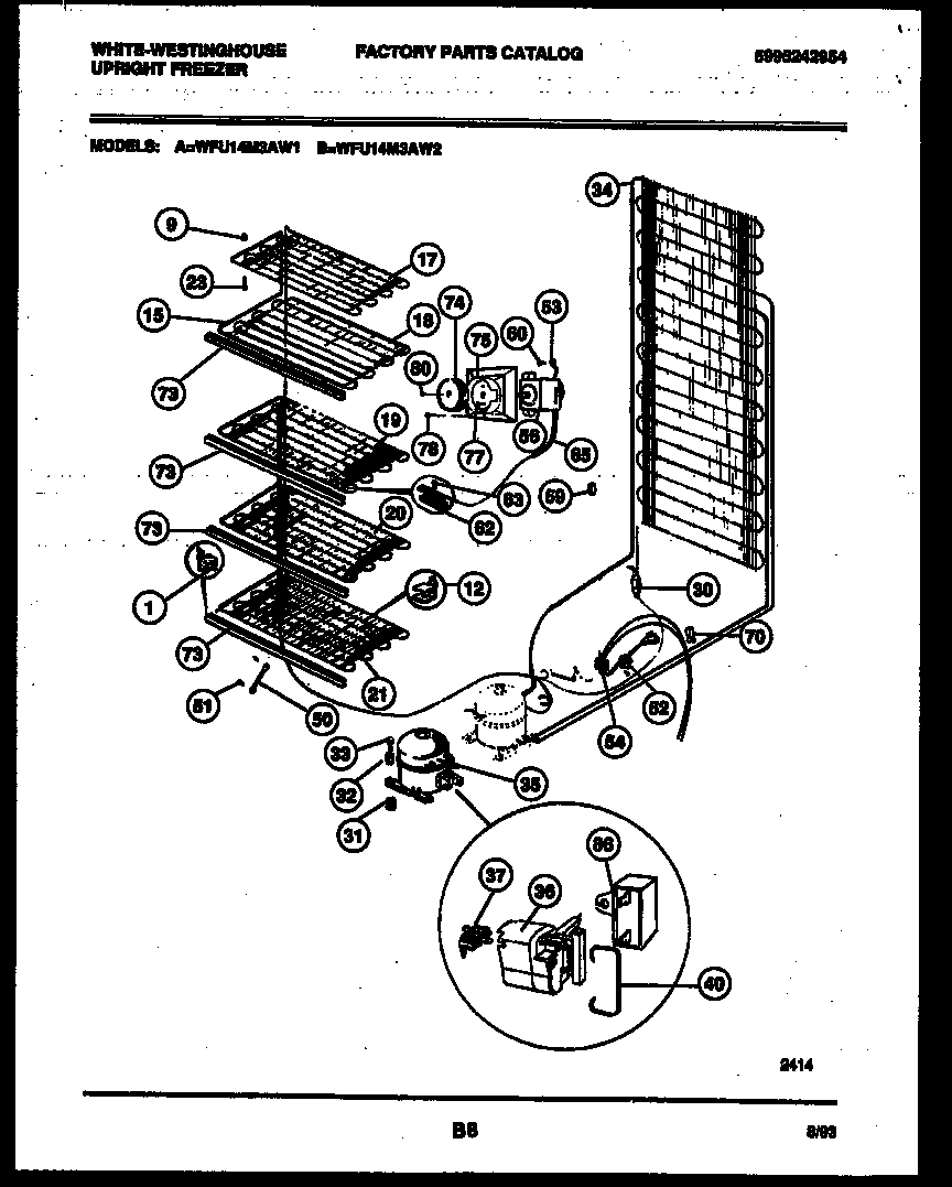 System and electrical parts