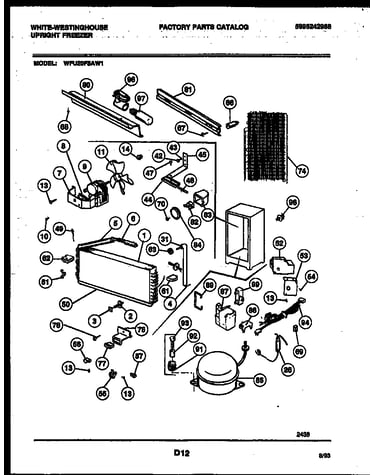 System and automatic defrost parts
