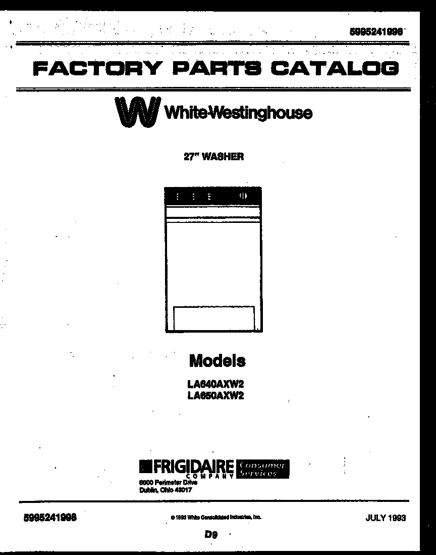 Parts diagram