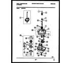 White-Westinghouse LA450AXW2 transmission parts diagram