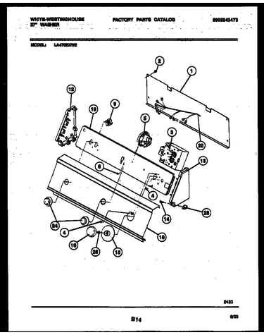 Console and control parts
