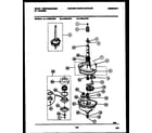 White-Westinghouse LA400AXW2 transmission parts diagram