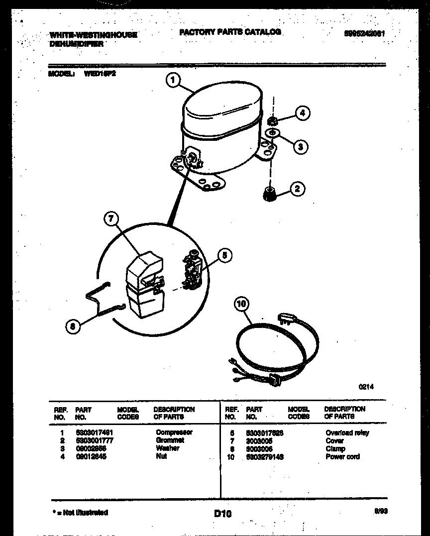 Compressor parts