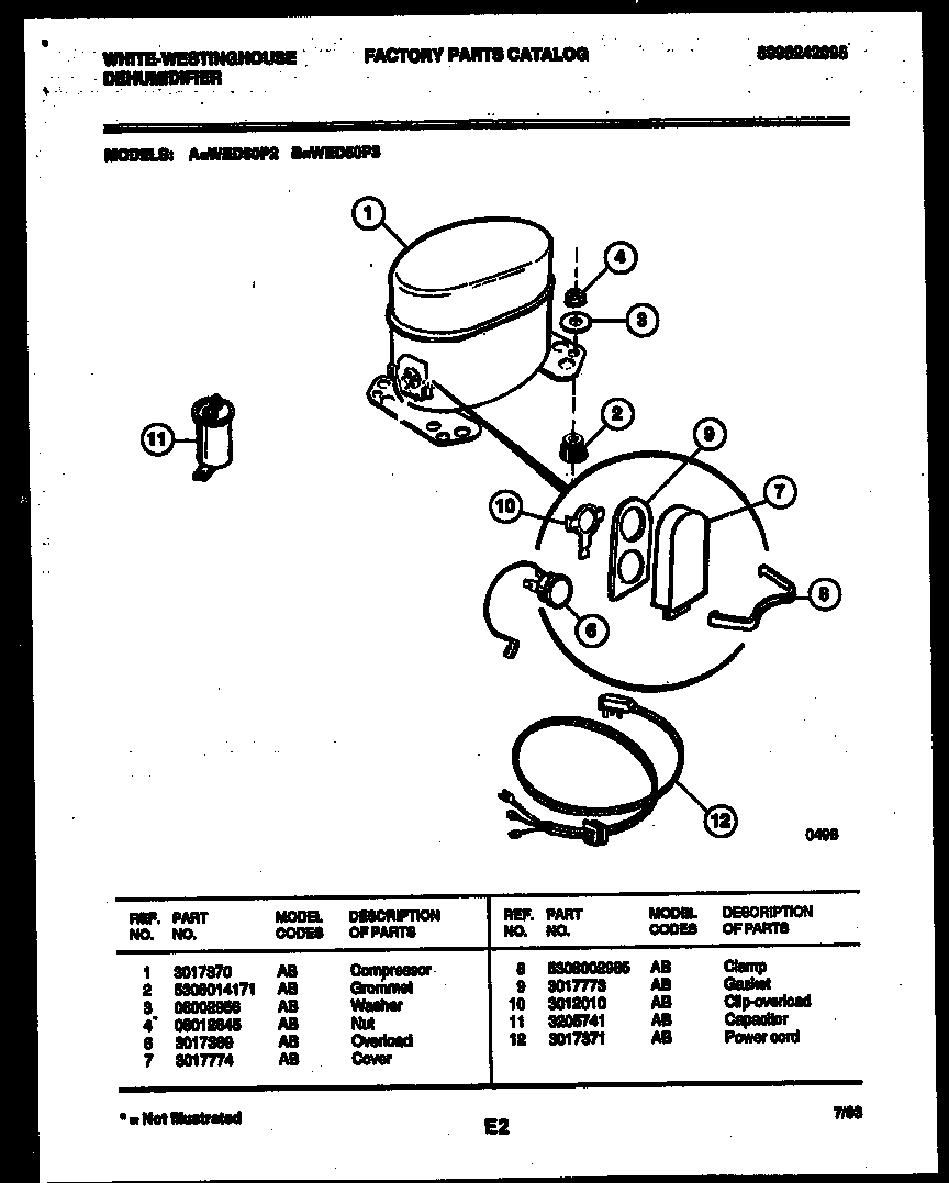 Compressor parts