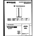 White-Westinghouse WRS22PRAD0 front cover diagram
