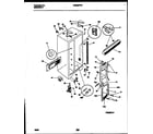 White-Westinghouse WRS22PRAW0 cabinet parts diagram