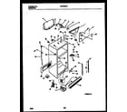 White-Westinghouse WRT22NRAW0 cabinet parts diagram