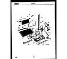 White-Westinghouse WRT22NRAW0 system and automatic defrost parts diagram