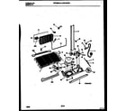 White-Westinghouse WRT24NRAD0 system and automatic defrost parts diagram