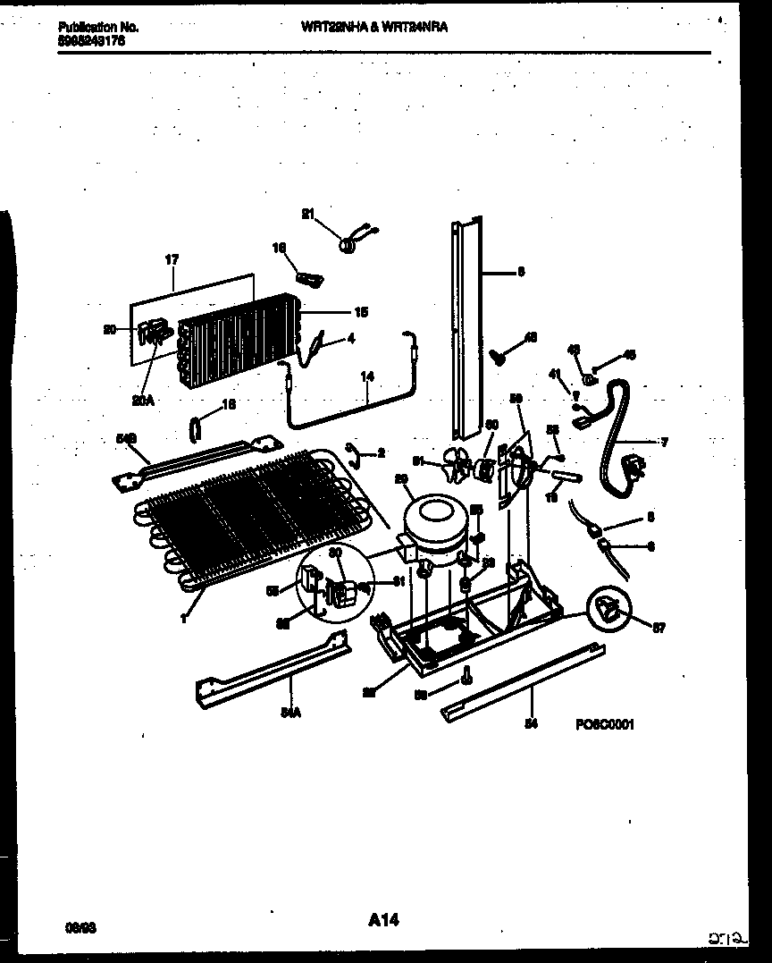 System and automatic defrost parts