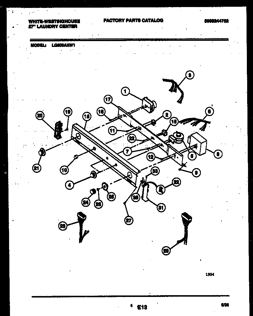 Console and control parts