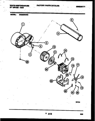 Blower and drive parts
