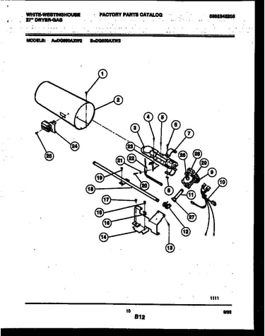 Burner, igniter and valve