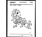 White-Westinghouse DG500AXD6 cabinet and component parts diagram