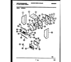 White-Westinghouse LG400SXW1 cabinet and component parts diagram
