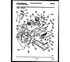 White-Westinghouse LG400SXD1 motor and blower parts diagram