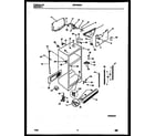 White-Westinghouse WRT22QRAD0 cabinet parts diagram