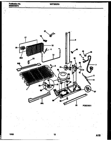System and automatic defrost parts