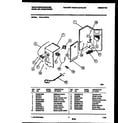 White-Westinghouse WAH117P2T3 electrical parts diagram