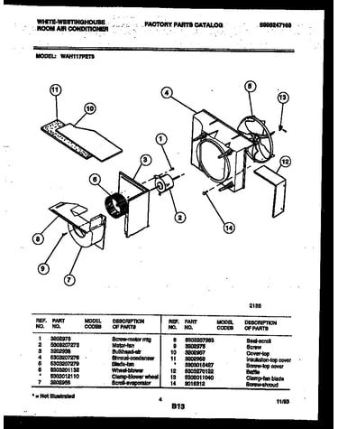 Air handling parts