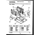 White-Westinghouse WAS186P2K2 system parts diagram